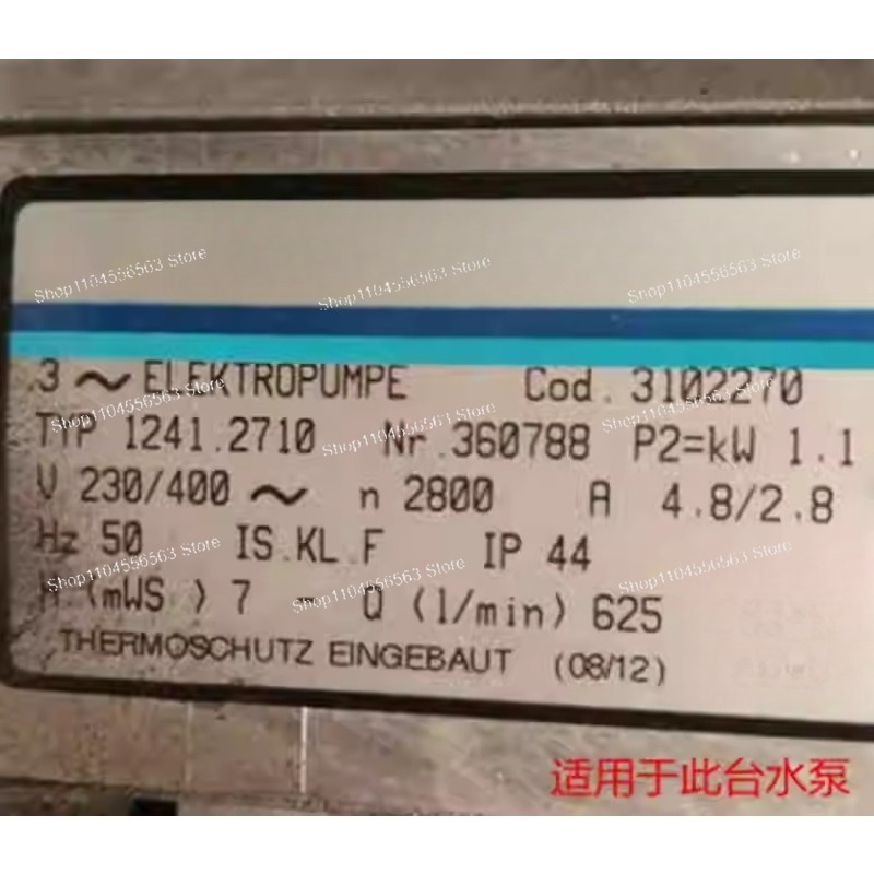 Commercial Kitchen Dishwasher - Gewerbliche Spülmaschinen-Wasserpumpenmotor-Laufrad-Ersatzteile Küchenwaschmaschinen-Pumpenzubehör
