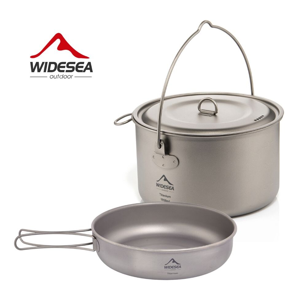 Commercial Kitchen Pots And Pans - Wideea Camping Geschirr Titan Kochgeschirr Set