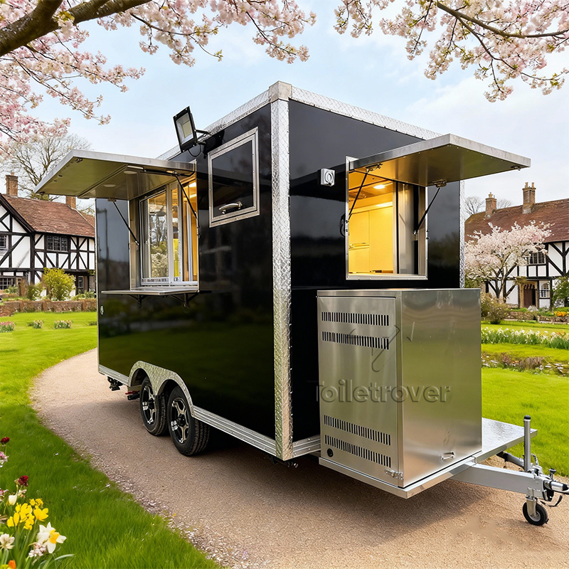 Commercial Kitchen Units - Outdoor-Imbisswagen für Gewerbe: Hot Dog &