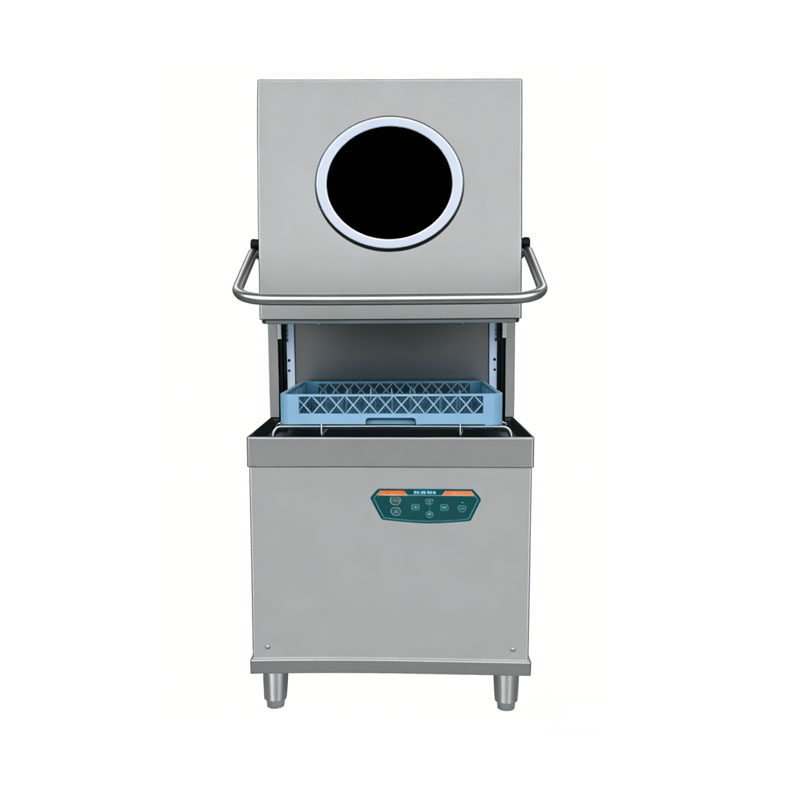 Commercial Kitchen Dishwasher - Gewerbliche Haubenspülmaschine aus SUS304 Edelstahl, Energiesparend