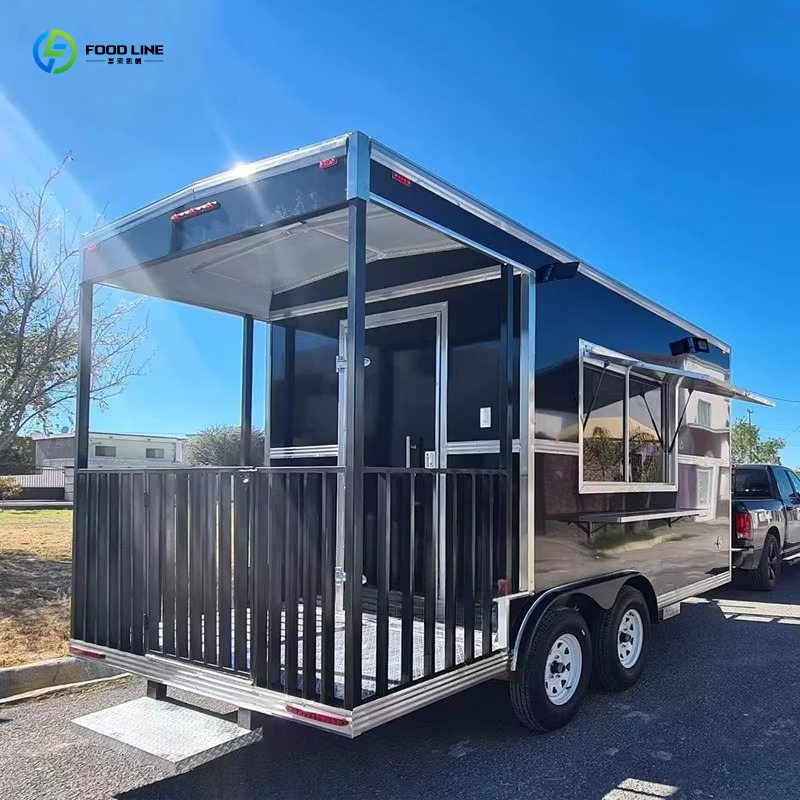 Commercial Kitchen Trailer - Food Truck Mobiler Catering-Anhänger Gewerbliche Küche