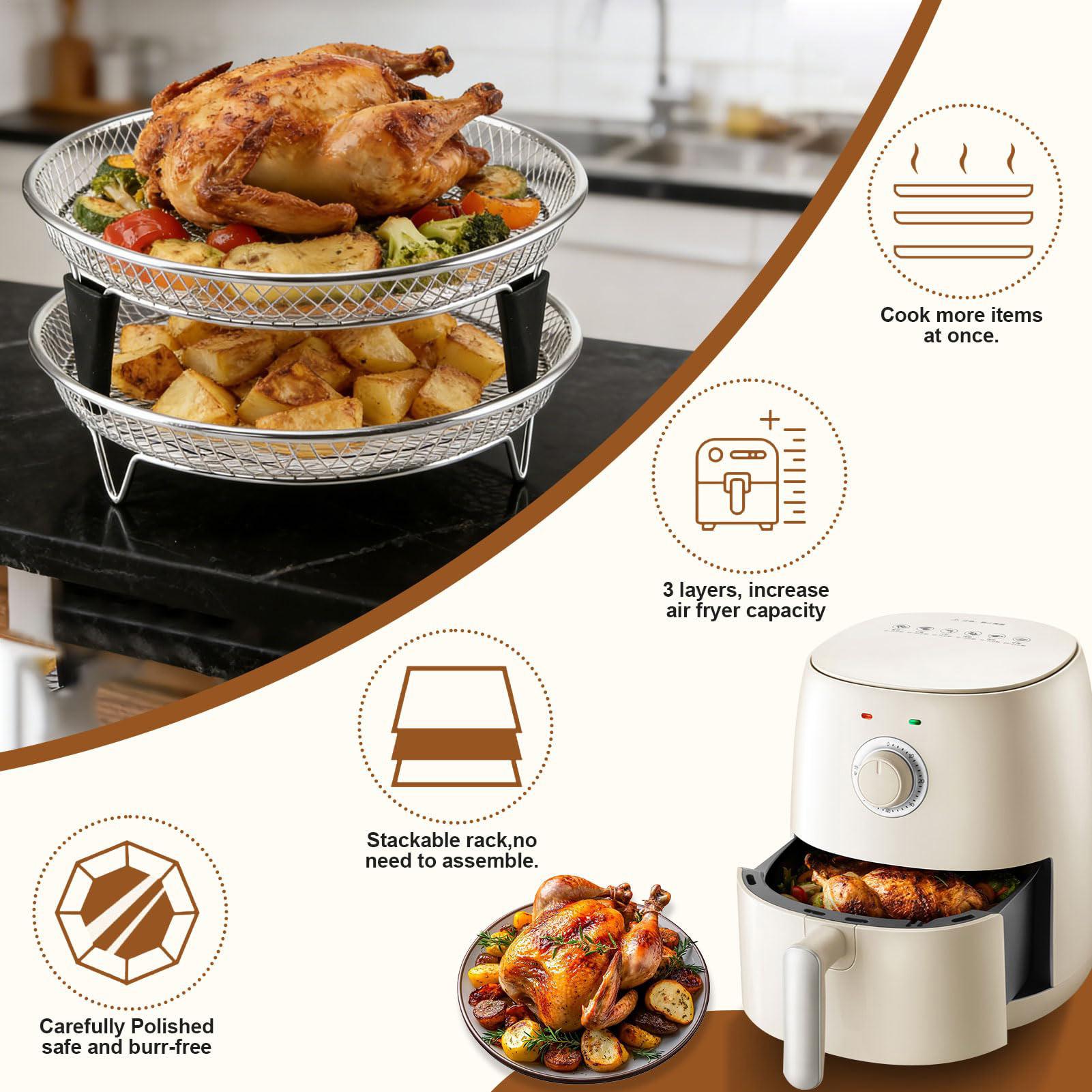 Heißluftfritteusen-Korb aus Ed – Commercial Kitchen Pots And Pans Bewertung und Preis