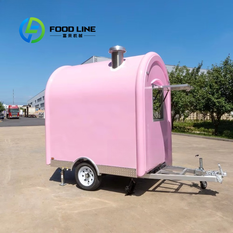 Maßgefertigter Vintage Pink Mi – Commercial Kitchen Trailer Bewertung und Preis