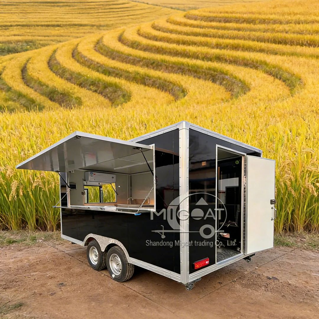 Mobiler Imbisswagen aus Edelst – Commercial Kitchen Trailer Bewertung und Preis