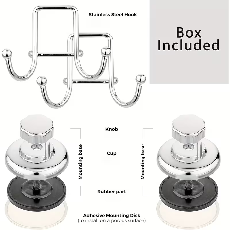 Saugnapf-Haken, Handtuchhalter – Commercial Kitchen Items Bewertung und Preis