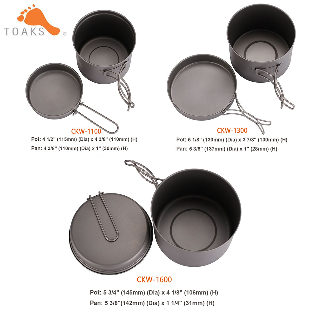 TOAKS Kochgeschirr Set Ultrale – Commercial Kitchen Pots And Pans Bewertung und Preis