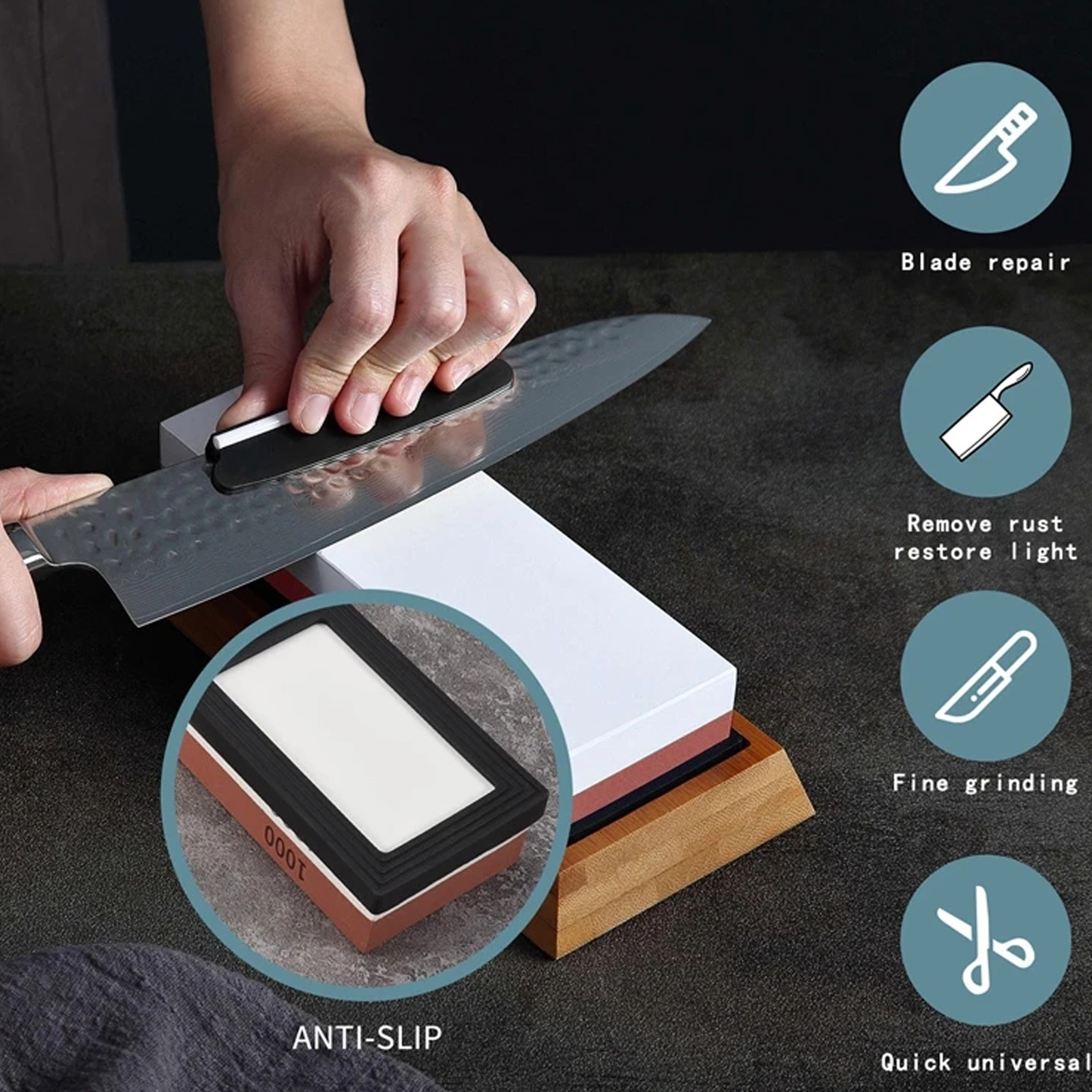 Schleifstein, Schleifsteine, p – Commercial Kitchen Knives Bewertung und Preis
