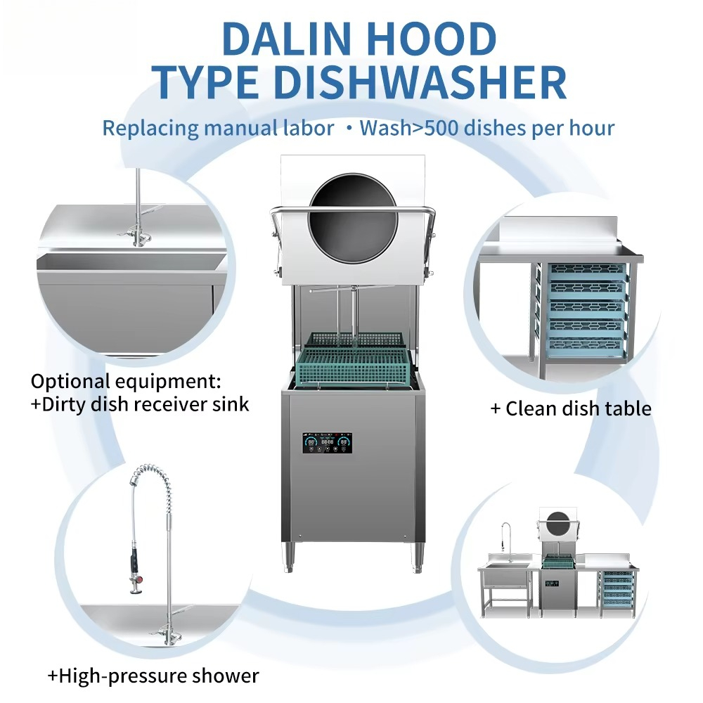 5KW 7KW 9KW freistehender inte – Commercial Kitchen Dishwasher Bewertung und Preis