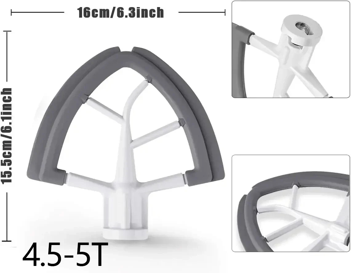 4,5-5 Zoll Silikon-Zubehör Kom – Commercial Kitchenaid Bewertung und Preis