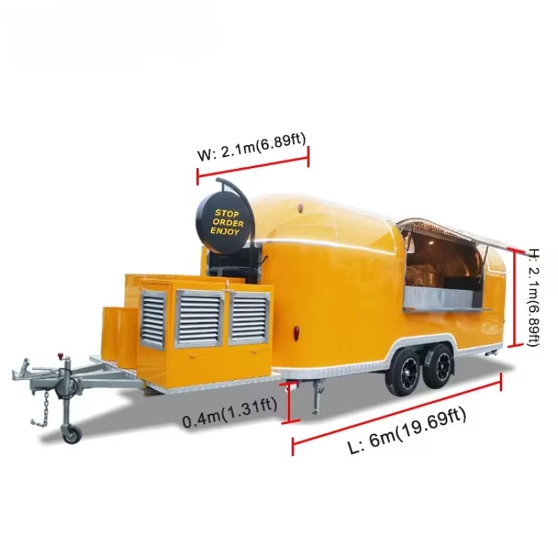Maßgeschneiderter mobiler Cate – Commercial Kitchen Trailer Bewertung und Preis