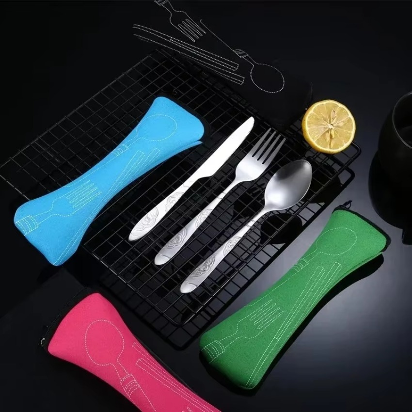 3-teiliges tragbares Reisebest – Commercial Kitchen Knives Bewertung und Preis