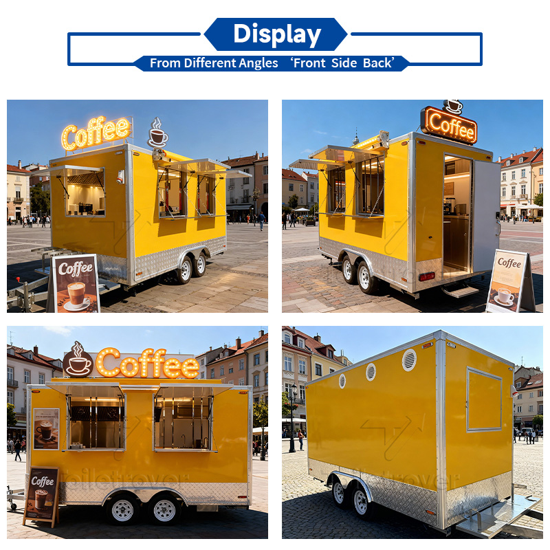 Kommerzieller Streetfood-Truck – Commercial Kitchen Trailer Bewertung und Preis