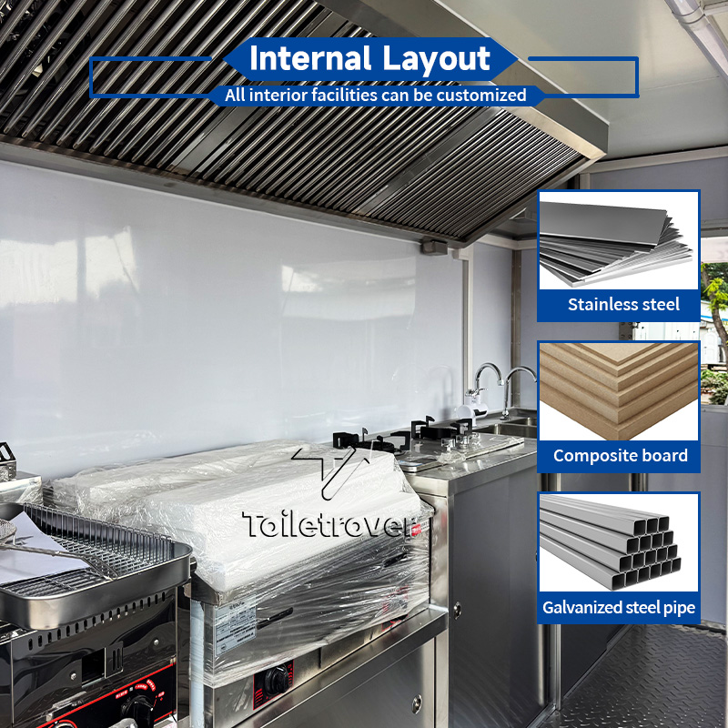 Kommerzieller Streetfood-Truck – Commercial Kitchen Trailer Bewertung und Preis