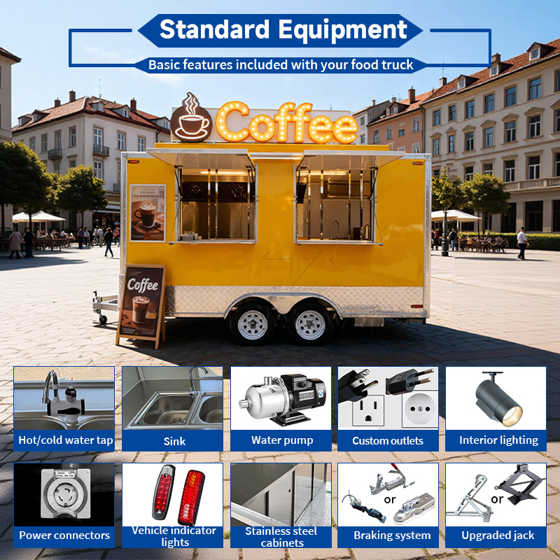 Kommerzieller Streetfood-Truck – Commercial Kitchen Trailer Bewertung und Preis