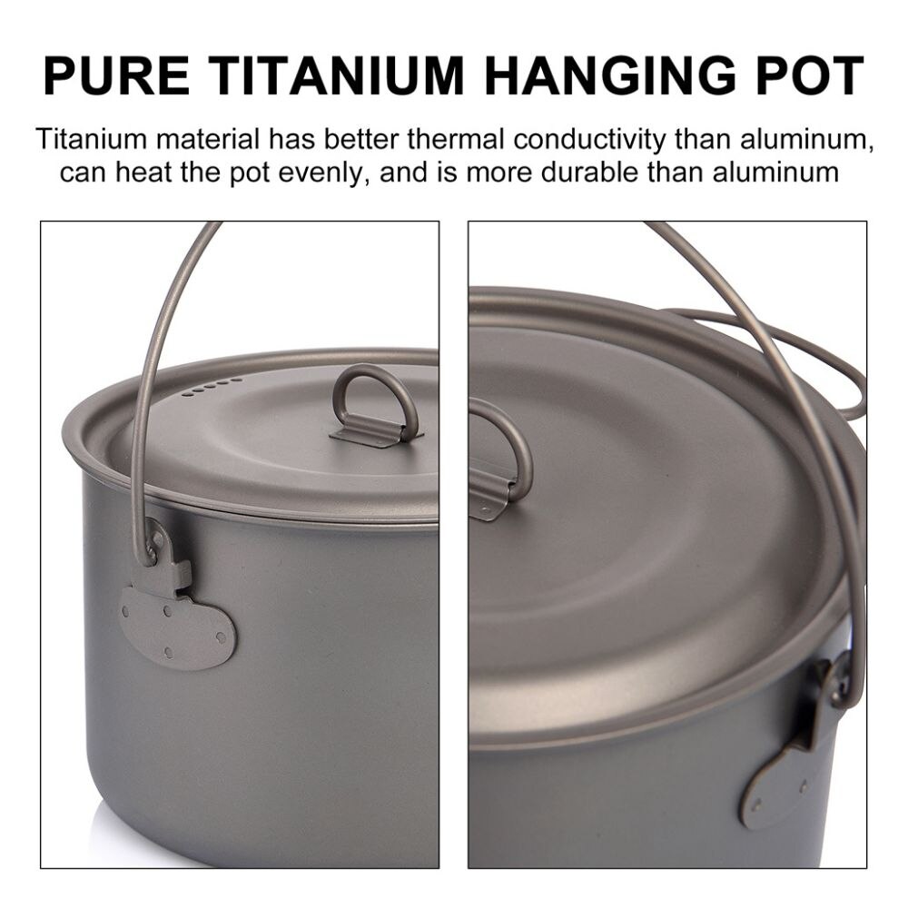 Wideea Camping Geschirr Titan  – Commercial Kitchen Pots And Pans Bewertung und Preis