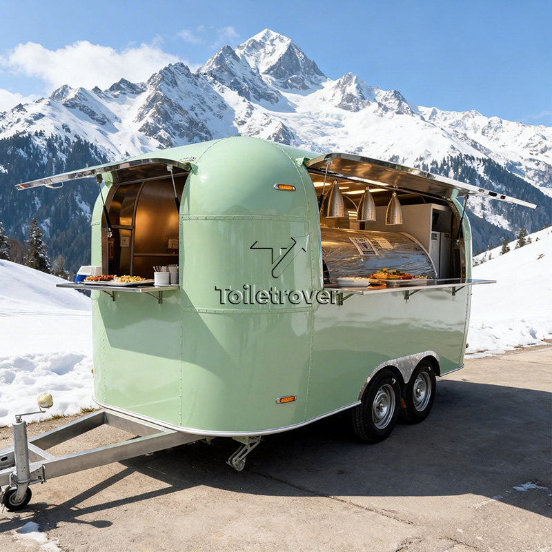 Edelstahl-Imbisswagen, maßgefe – Commercial Kitchen Units Bewertung und Preis