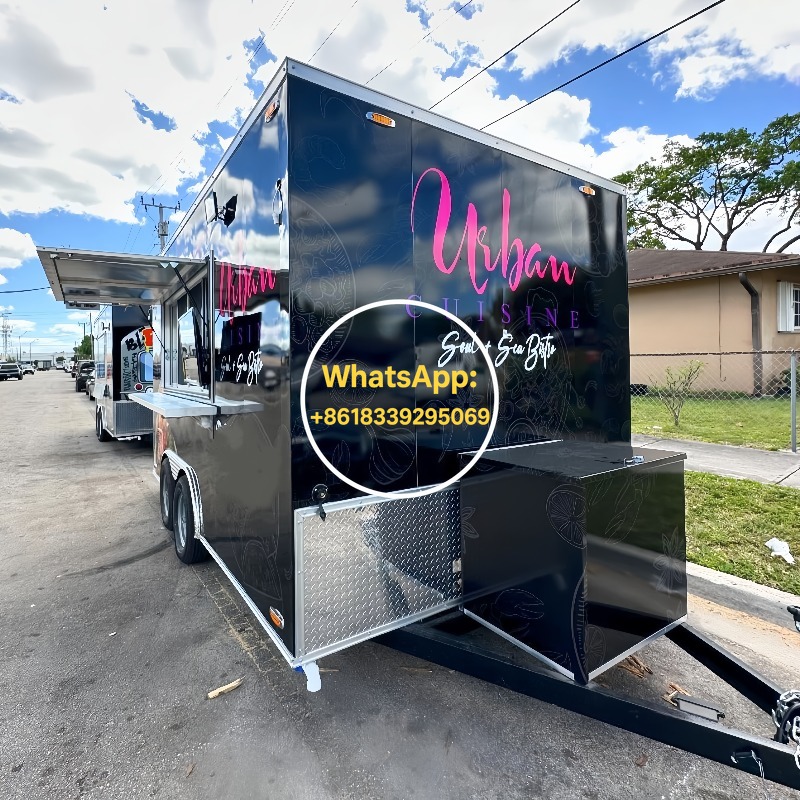 Mobiler Imbissanhänger, Fast-F – Commercial Kitchen Trailer Bewertung und Preis