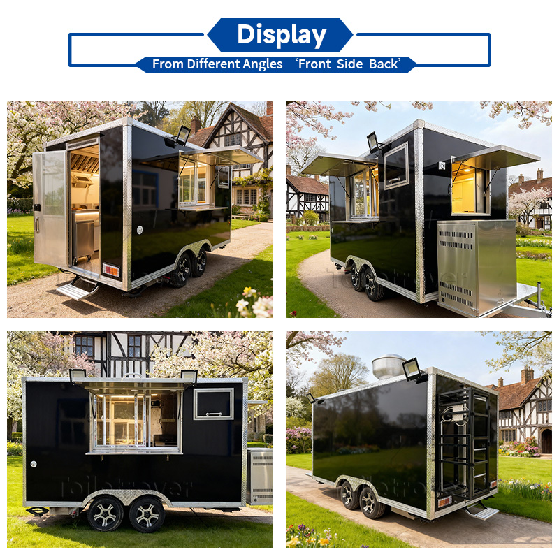 Outdoor-Imbisswagen für Gewerb – Commercial Kitchen Units Bewertung und Preis