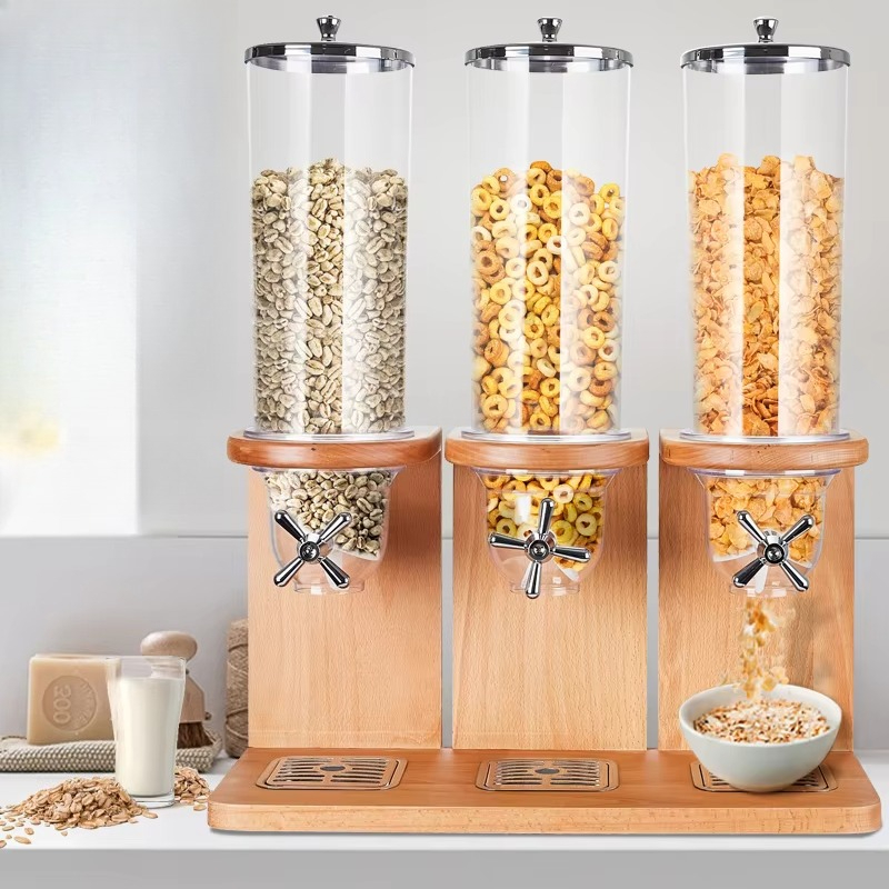 Müslispender aus massivem Holz – Commercial Kitchen Outlets Bewertung und Preis