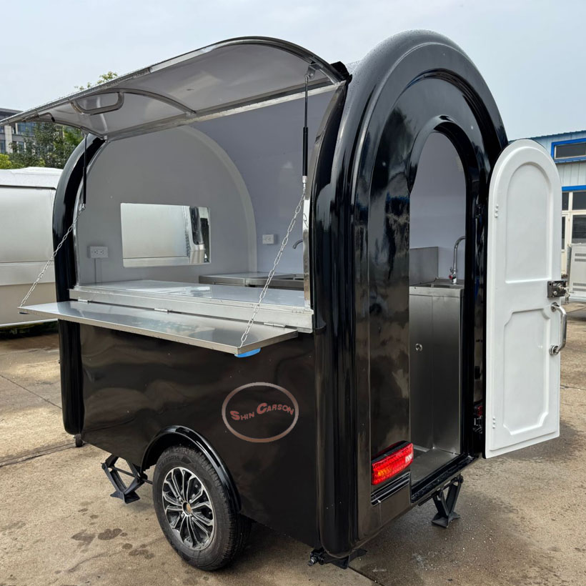 Große Direktvertrieb Imbisswag – Commercial Kitchen Trailer Bewertung und Preis