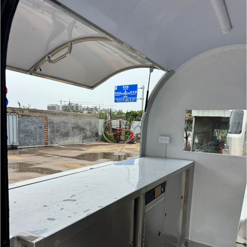 Große Direktvertrieb Imbisswag – Commercial Kitchen Trailer Bewertung und Preis