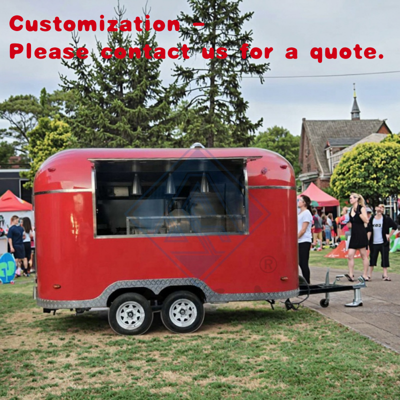 Custom.Großer Lebensmittelanhä – Commercial Kitchen Trailer Bewertung und Preis