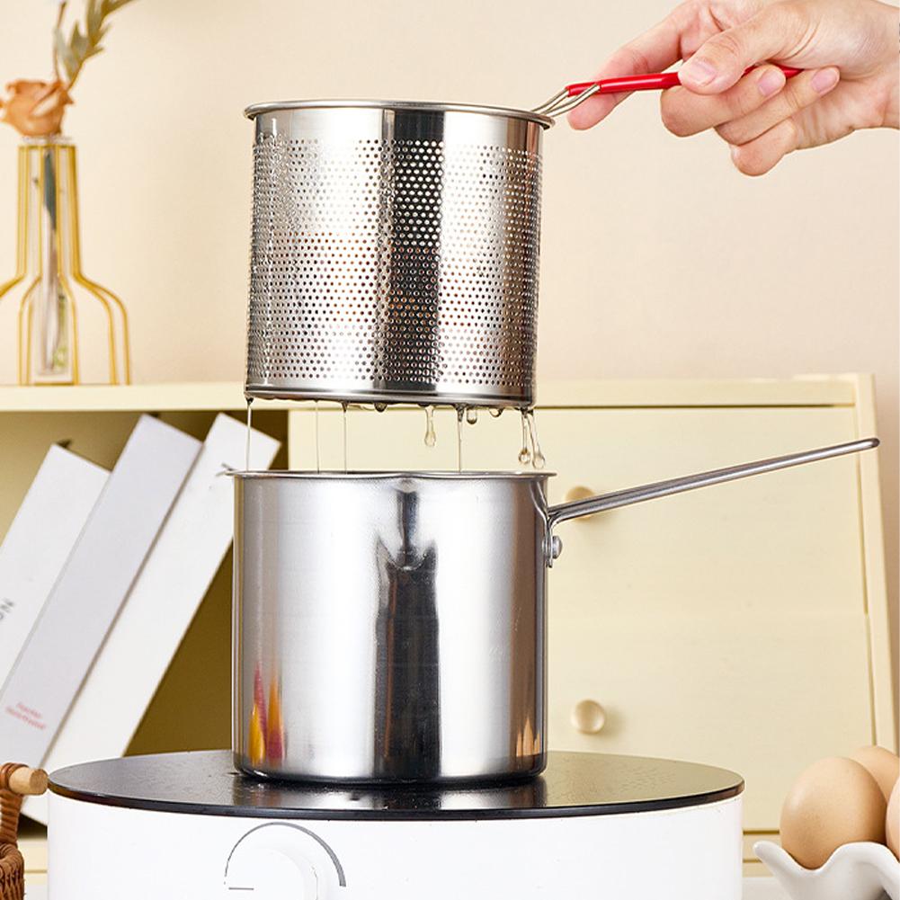 Edelstahl-Frittiertopf mit Sie – Commercial Kitchen Pots And Pans Bewertung und Preis